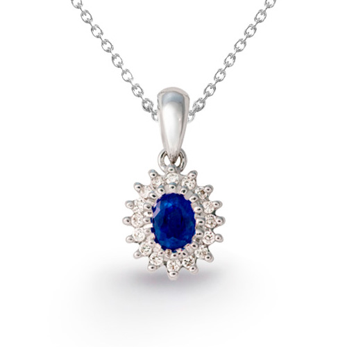 Blue Gem Pendants